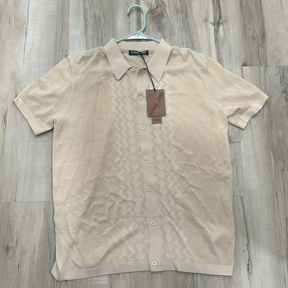 NWT Mens Paul Jones Knit Shirt sz. Medium